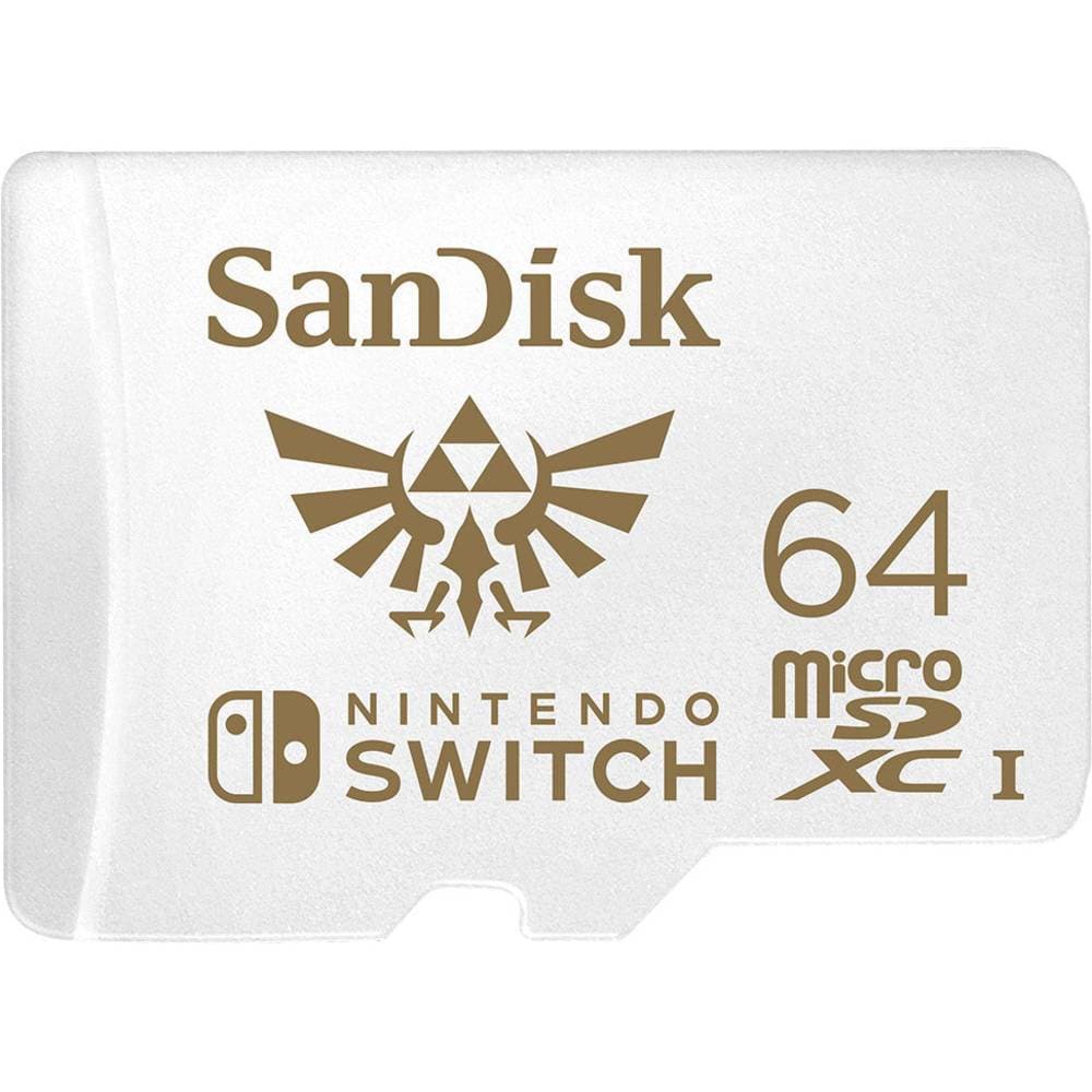 SanDisk Extreme Nintendo Switch™ microSDXC-Kort 64 GB UHS-I, UHS-Class 3 Lämplig för Nintendo Switch™