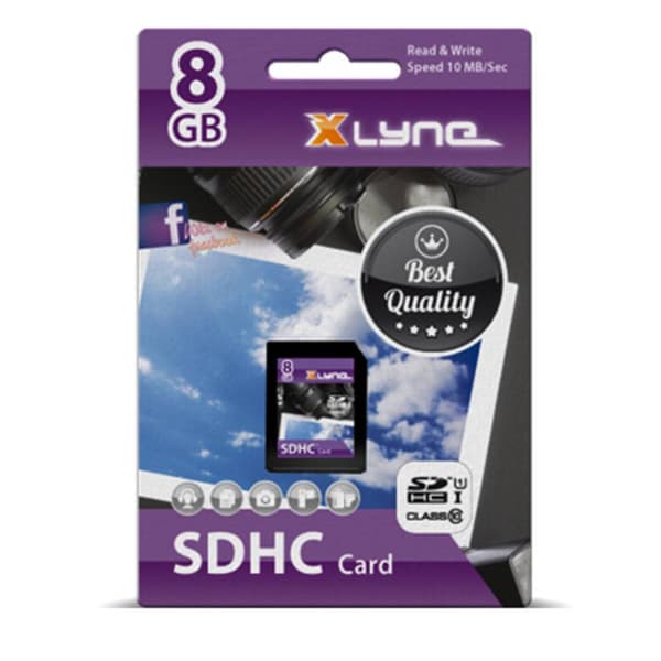 Xlyne 7308000 SDHC-Kort 8 GB Class 10, UHS-I