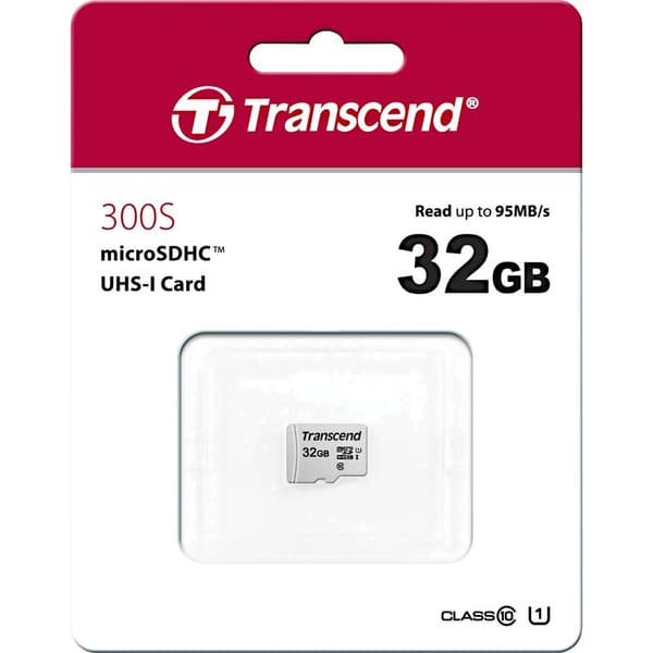 Transcend Premium 300S microSDHC-Kort 32 GB Class 10, UHS-I, UHS-Class 1