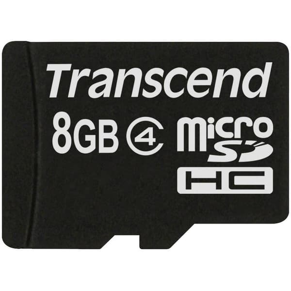 Transcend Standard microSDHC-Kort Industrial 8 GB Class 4