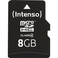 Miniatyrbild 4 av 4: Intenso microSDHC-Kort 8 GB Class 4 inkl. SD-adapter