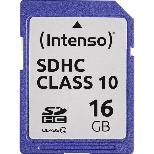 Intenso 3411470 SDHC-Kort 16 GB Class 10