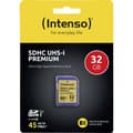 Miniatyrbild 1 av 2: Intenso Premium SDHC-Kort 32 GB Class 10, UHS-I