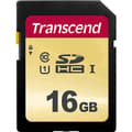 Miniatyrbild 1 av 2: Transcend Premium 500S SDHC-Kort 16 GB Class 10, UHS-I, UHS-Class 1