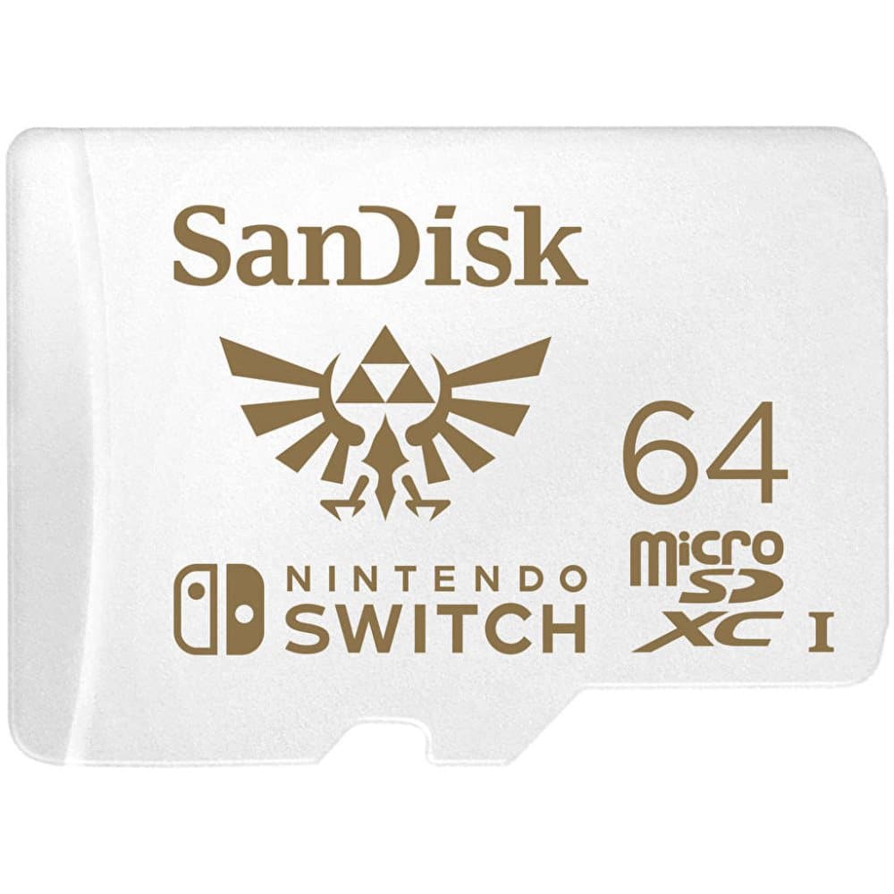 SANDISK Minneskort MicroSDXC för Nintendo Switch 64GB UHS-I, 100/60