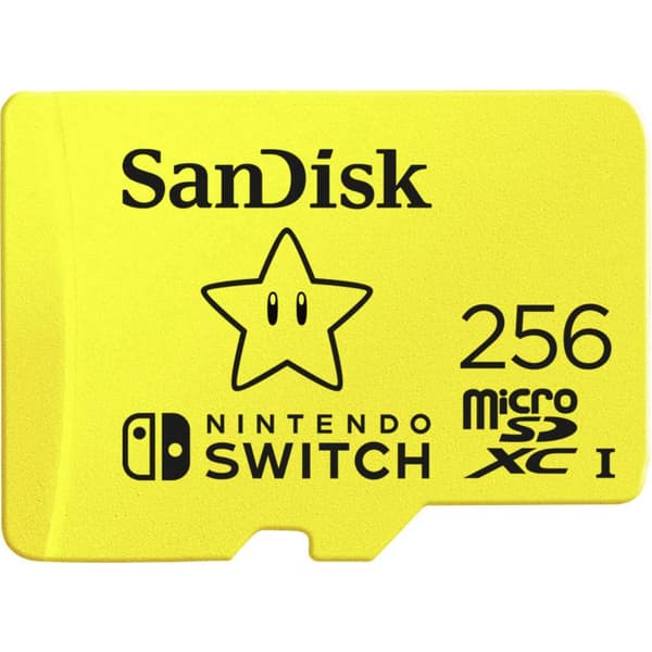 SanDisk Extreme Nintendo Switch™ microSDXC-Kort 256 GB UHS-I, UHS-Class 3 Lämplig för Nintendo Switch™