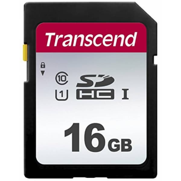 Transcend Premium 300S SDHC-Kort 16 GB Class 10, UHS-I, UHS-Class 1