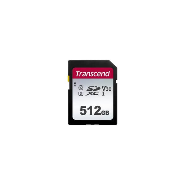 Transcend Premium 300S SDXC-Kort 512 GB Class 10, UHS-I, UHS-Class 3, v30 Video Speed Class