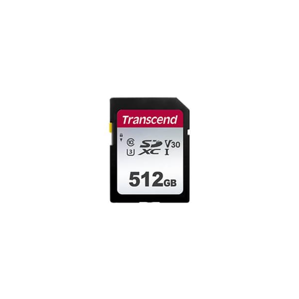 Transcend Premium 300S SDXC-Kort 512 GB Class 10, UHS-I, UHS-Class 3, v30 Video Speed Class
