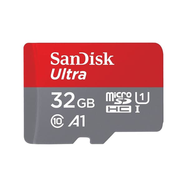 SanDisk Ultra® microSDHC microSDHC-Kort 32 GB Class 10, UHS-I inkl. SD-adapter