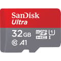 Miniatyrbild 1 av 4: SanDisk Ultra® microSDHC microSDHC-Kort 32 GB Class 10, UHS-I inkl. SD-adapter