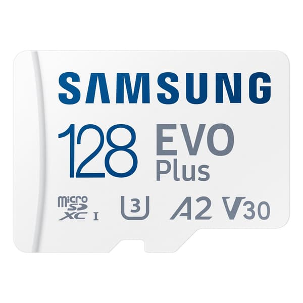 128 GB Samsung Evo Plus MicroSDXC Cl 10