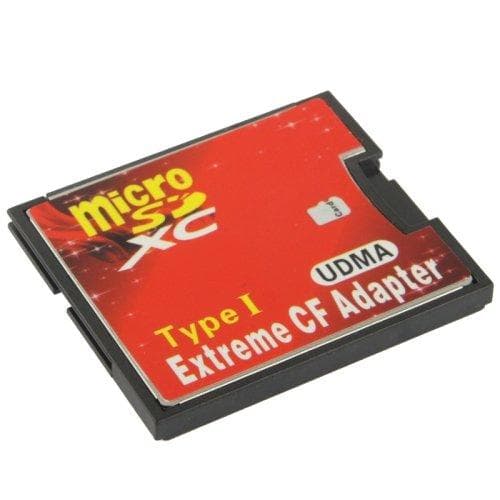 CF-kortadapter til microSD - bruk microSD i Compact Flash-enheter