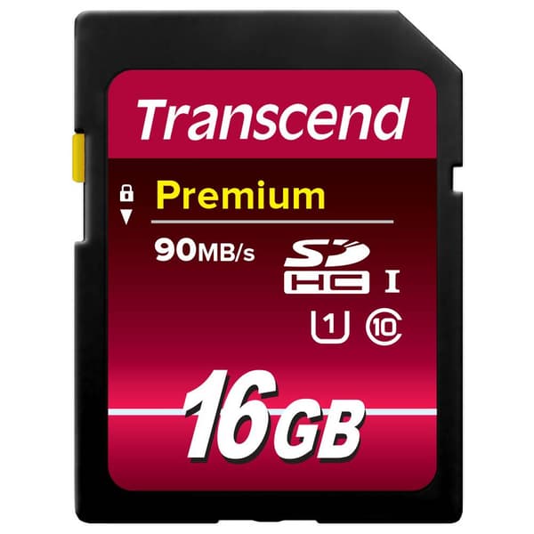 Transcend Premium 400 SDHC-Kort Industrial 16 GB Class 10, UHS-I