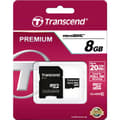 Miniatyrbild 4 av 4: Transcend Premium microSDHC-Kort Industrial 8 GB Class 10 inkl. SD-adapter