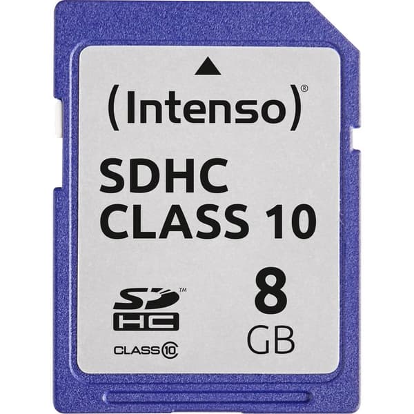 Intenso 3411460 SDHC-Kort 8 GB Class 10