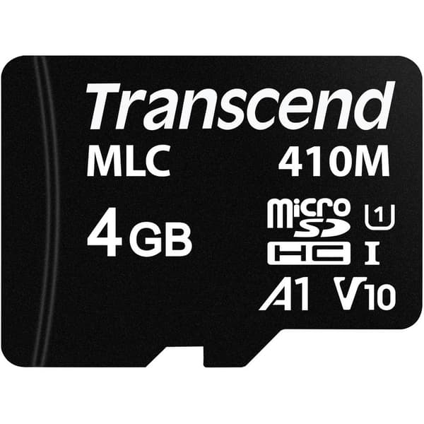 Transcend TS4GUSD410M microSD-Kort Industrial 4 GB Class 10 UHS-I