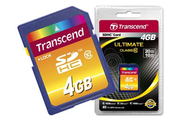 Transcend SDHC 4GB (Class 10)