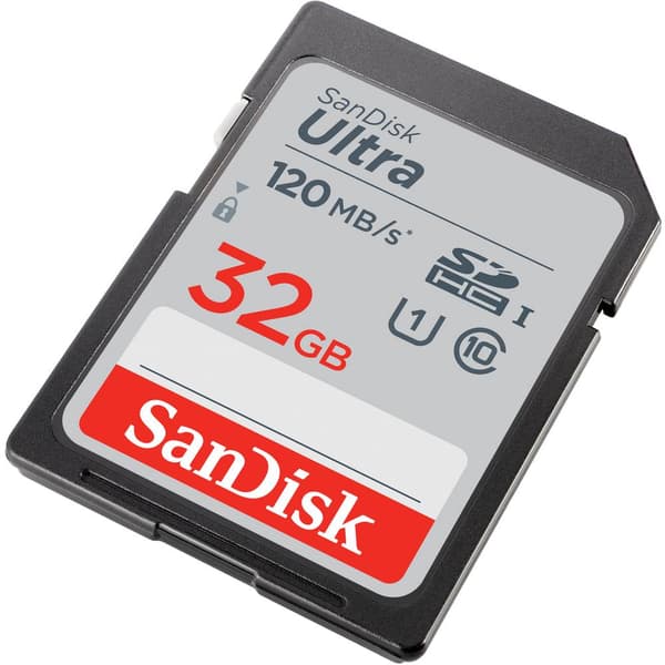 SanDisk Ultra® 32GB SDHC-Kort 32 GB Class 10, UHS-I