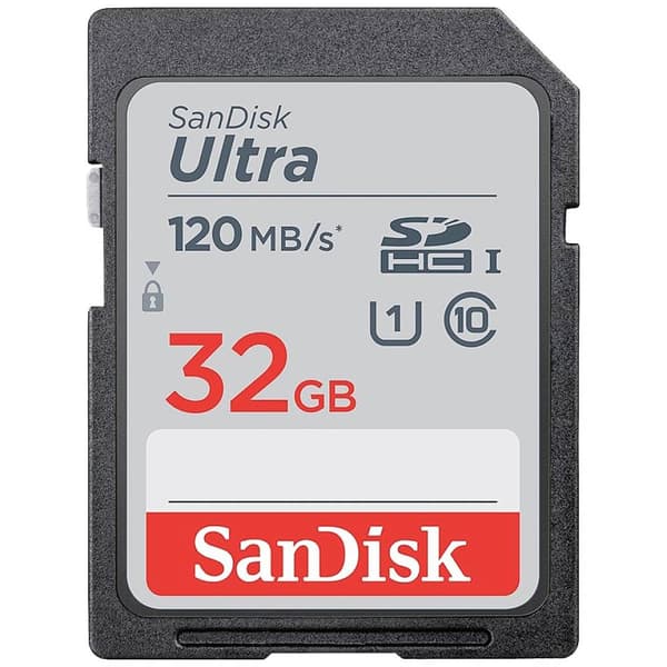 SanDisk Ultra® 32GB SDHC-Kort 32 GB Class 10, UHS-I