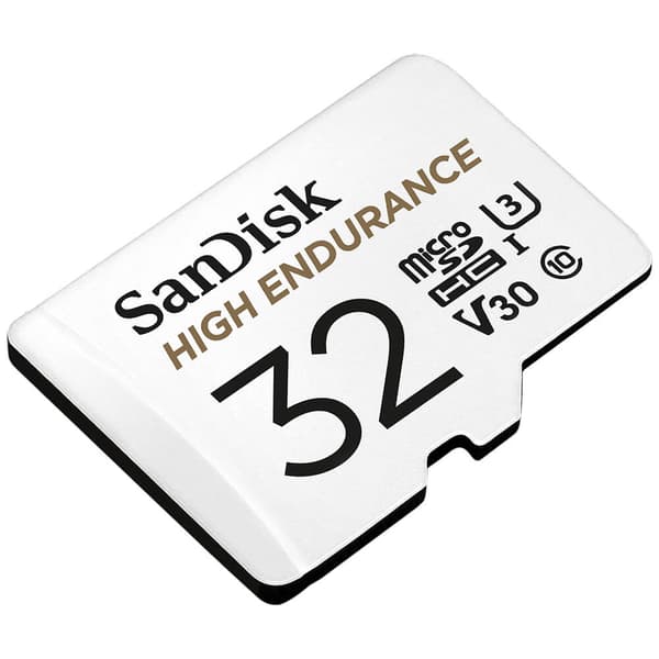 SANDISK Minnekort MicroSDHC 32GB High Endurance med adap