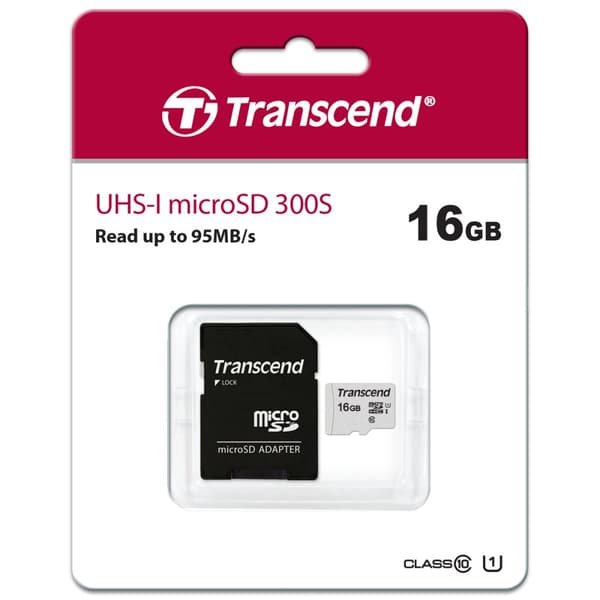 microSDHC 16GB U1 (R95 / W10)