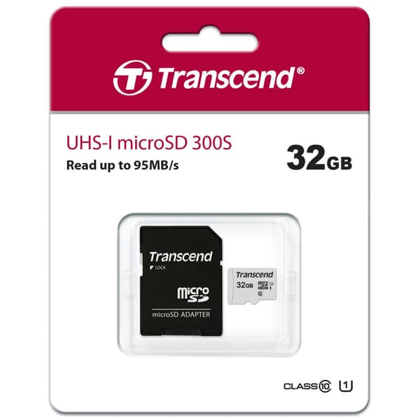 microSDHC 32 GB U1 (R95 / W25)