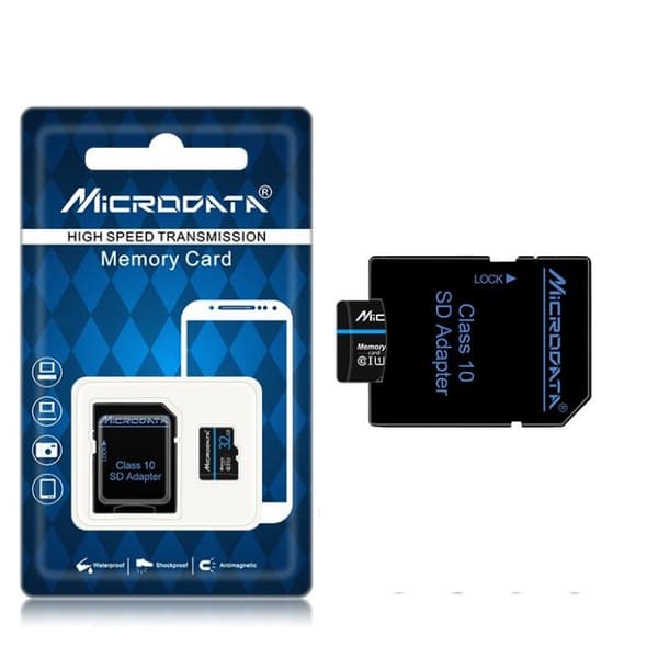 Micro SD / TF Hukommelseskort 32GB + SD Adapter