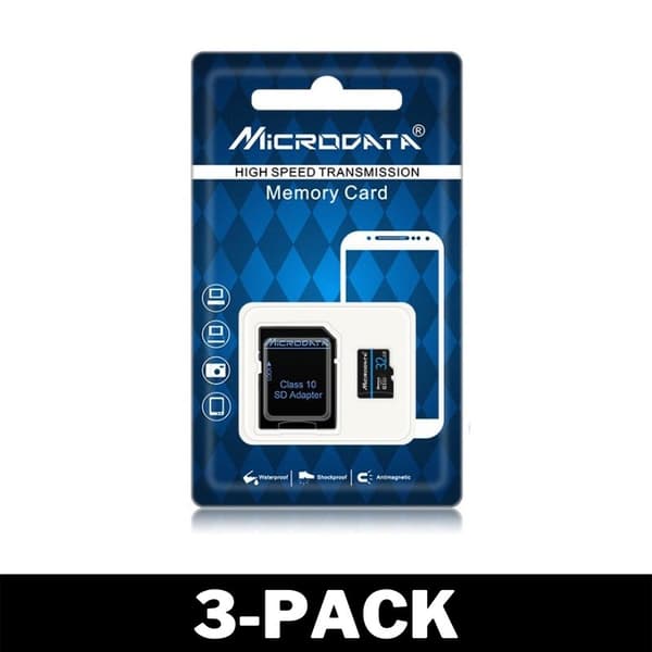 Micro SD / TF Hukommelseskort 32GB + SD Adapter