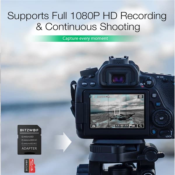 BlitzWolf® BW-TF1 Klass 10 UHS-1 32GB UHS-3 V30 64GB 128GB Micro SD TF-minne