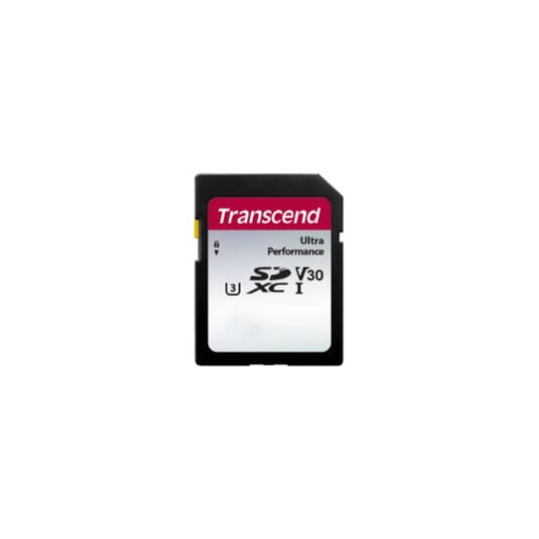 Transcend TS64GSDC340S SDXC-Kort 64 GB A1 Application Performance Class, v30 Video Speed Class, UHS-Class 3 stötsäker,