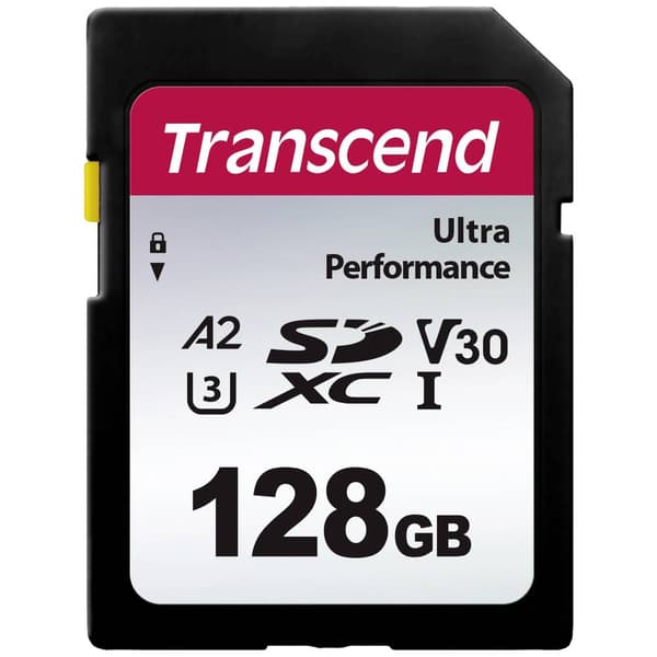 Transcend TS64GSDC340S SDXC-Kort 128 GB A1 Application Performance Class, A2 Application Performance Class, v30 Video S