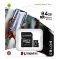 Miniatyrbild 3 av 3: Kingston 64GB Canvas Select Plus microSD-kort