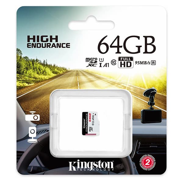 Kingston 64GB High Endurance microSD-muistikortti