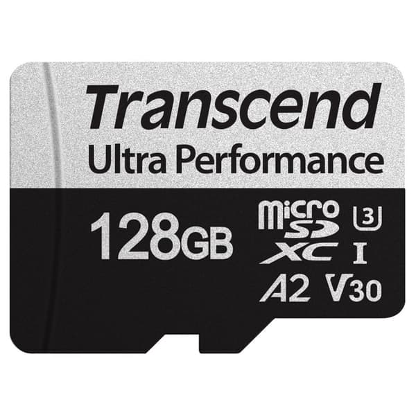 microSDXC 340S 128 GB U3 A2 V30 (R160/W125)