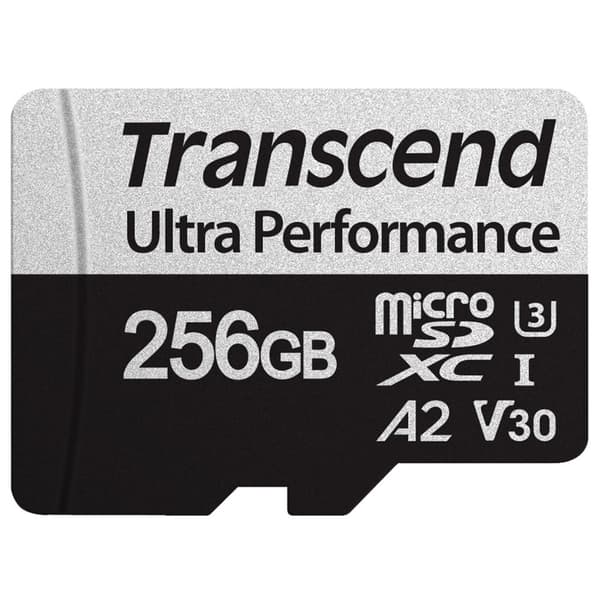 microSDXC 340S 256 GB U3 A2 V30 (R160/W125)