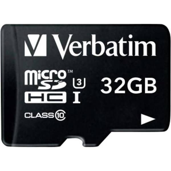 Verbatim Pro 32GB microSDHC UHS Speed Class 3 minneskort