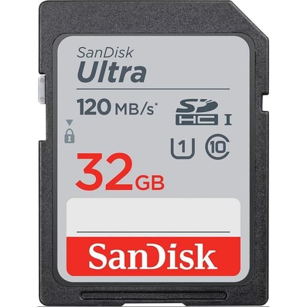 Sandisk SDHC ULTRA 32GB 120MB/s SD-minneskort