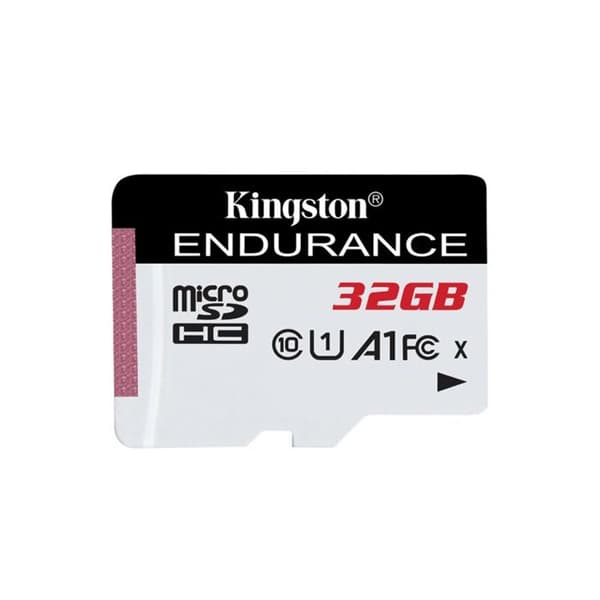 KINGSTON High Endurance Micro SDHC-kort - 32 GB - Klass 10/UHS-I (U1) - 95 MB/s Läs - 30 MB/sSpace Write
