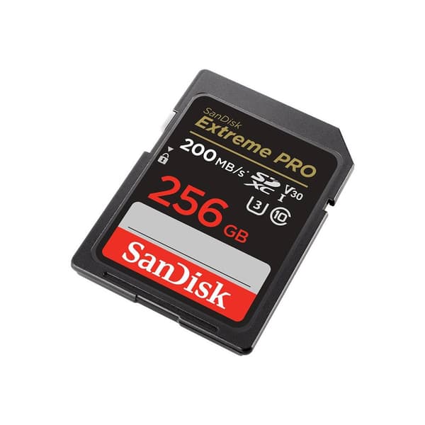 SanDisk Extreme PRO SDXC-Kort 256 GB Class 10 UHS-I stötsäker, Vattentät