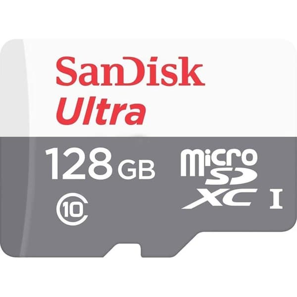 SANDISK 128GB microSDXC UHS-I minneskort - Läshastighet upp till 100 MB/s