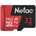 Miniatyrbild 4 av 4: Netac Technology NT02P500PRO-032G-R microSDHC-Kort 32 GB A1 Application Performance Class Optimerad för 24/7-videoöverv