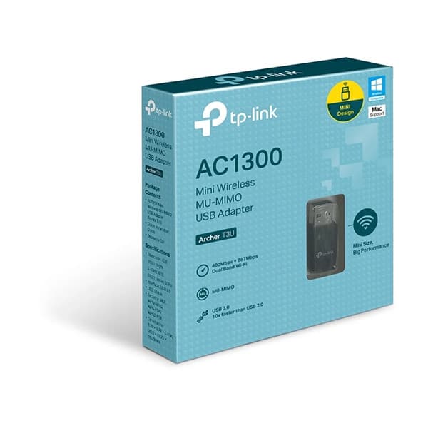 TP-LINK Archer T3U AC1300 Dual-band -WiFi-adapteri