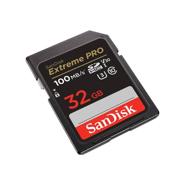 SanDisk Extreme PRO SDHC-Kort 32 GB Class 10 UHS-I stötsäker, Vattentät