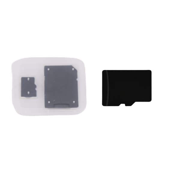 INF Micro SD kort med etui Sort 64 GB