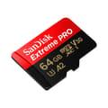 Miniatyrbild 4 av 4: SanDisk Extreme PRO microSDXC-Kort 64 GB Class 10, UHS-I, v30 Video Speed Class stötsäker, Vattentät