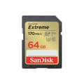 Miniatyrbild 3 av 3: SanDisk Extreme SDXC-Kort 64 GB Class 10 UHS-I stötsäker, Vattentät