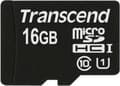 Miniatyrbild 3 av 4: Transcend Premium UHS-I Micro SD-kort 16GB (300x)