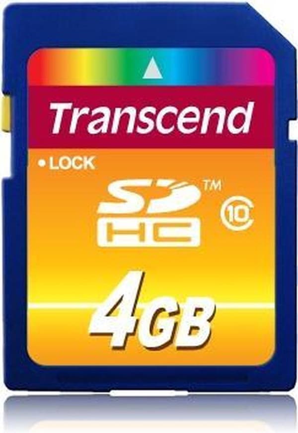 Transcend Premium SD-kort 4GB - Klass 10