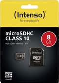 Miniatyrbild 8 av 10: Intenso 8GB Micro SDHC 8GB Micro SDHC Class 10 flashminne